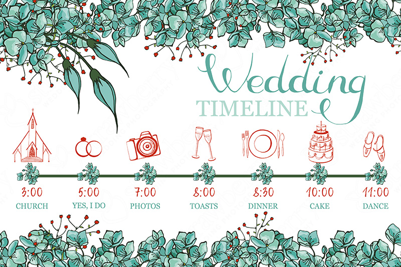 Get the Timing Right on your Wedding Day
