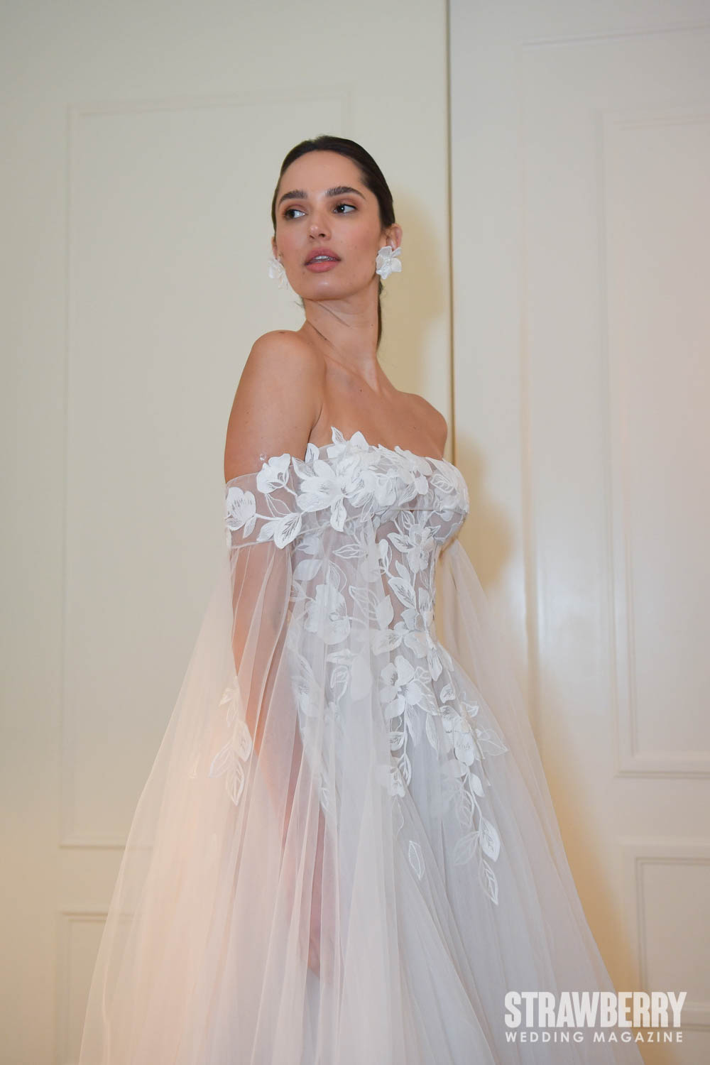 Mira Zwillinger Presents Awakening at NYBFW: A Journey of Self-Discovery  and Enchantment Through Haute Couture Bridal Designs - Strawberry Wedding  Photography