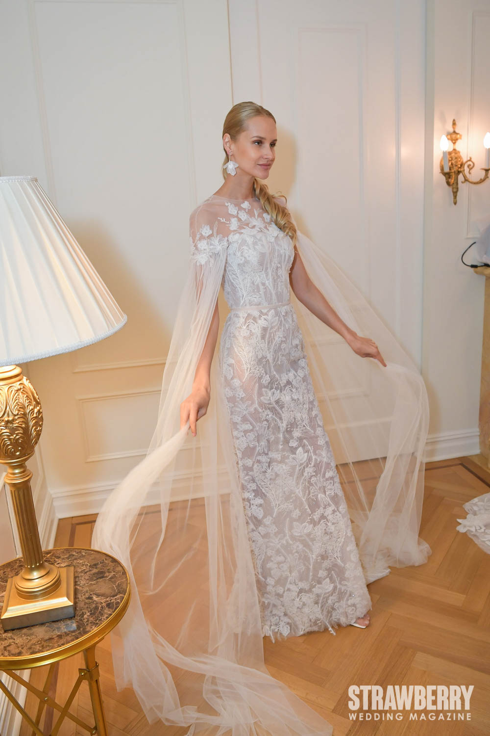 Mira Zwillinger Presents Awakening at NYBFW: A Journey of Self-Discovery  and Enchantment Through Haute Couture Bridal Designs - Strawberry Wedding  Photography