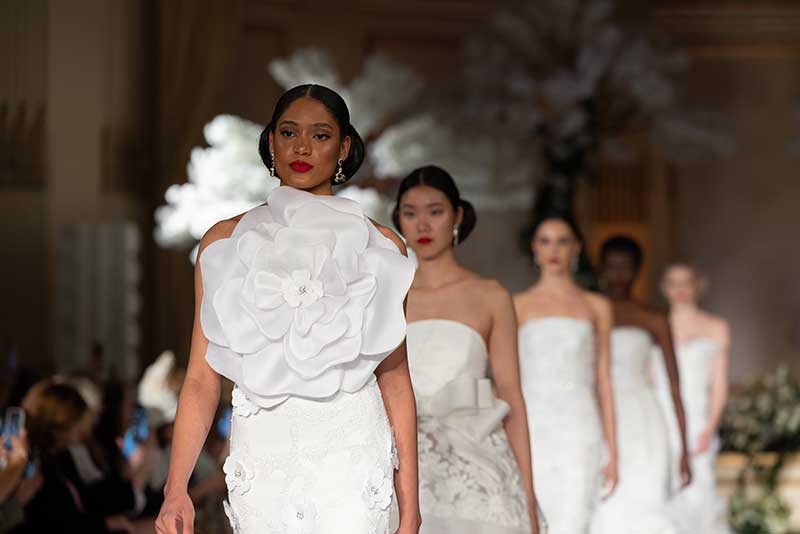 NARDOS’ Enchanting Garden Collection Graces NY Bridal Fashion Week Spring 2023