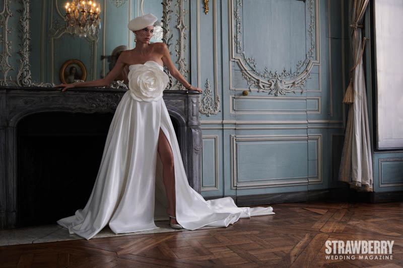 Galia Lahav Fall 2024: A Nod to Paris and Overcoming Challenges -  Strawberry Wedding Photography