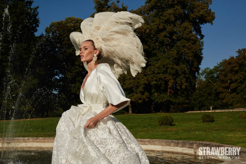 Galia Lahav Fall 2024: A Nod to Paris and Overcoming Challenges -  Strawberry Wedding Photography