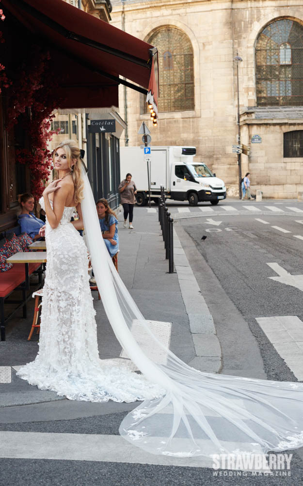 Galia Lahav Fall 2024: A Nod to Paris and Overcoming Challenges -  Strawberry Wedding Photography