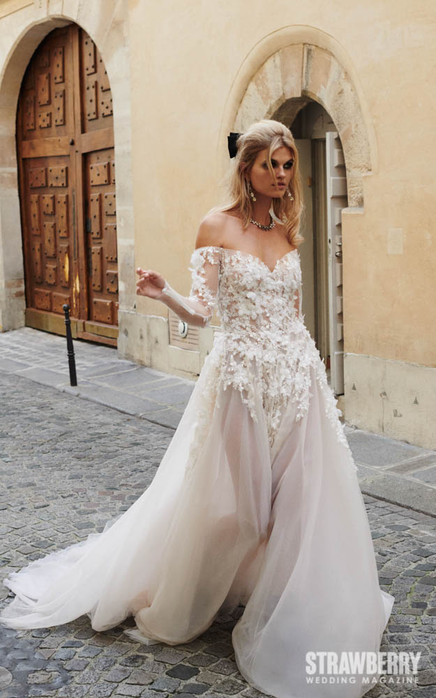 Galia Lahav Fall 2024: A Nod to Paris and Overcoming Challenges -  Strawberry Wedding Photography