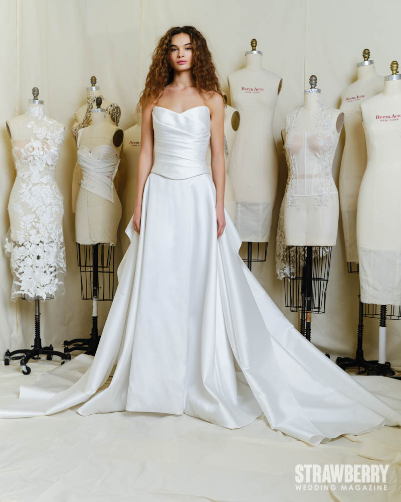 Reem Acra's Tribute to Tradition: The Bridal Fall 2024 Collection