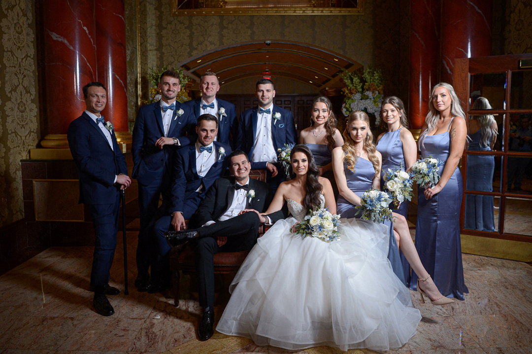 27-married-couple-bridesmaids-grommsmens-group-photo